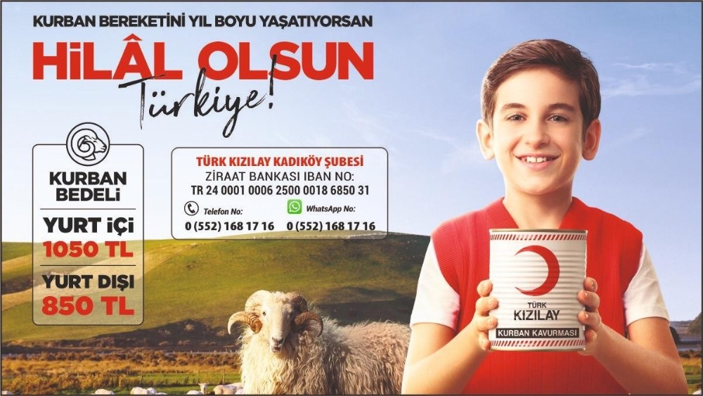 Kızılay’dan vekaletle kurban kesimi çağrısı