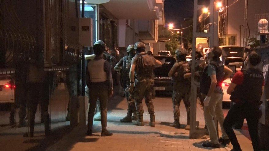 İstanbul’da terör operasyonu, çok sayıda gözaltı