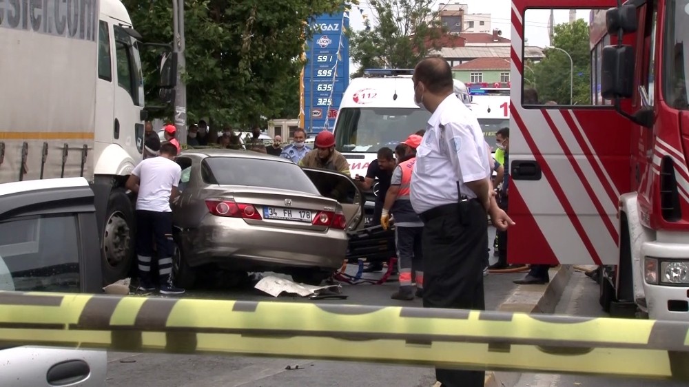 Bağcılar’da korkunç kaza