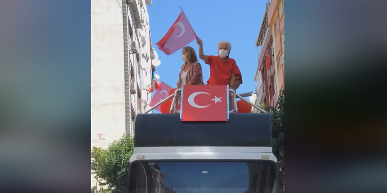 Keskin, 30 Ağustos Zafer Bayramı’nda Şişli sokaklarında