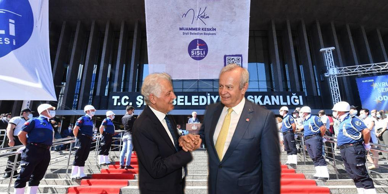 Keskin, İnönü’nün aldığı ödülün bayrağını asmak için tören düzenledi!