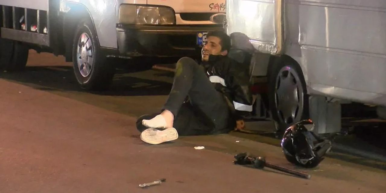 Şişli’de polisten kaçan şüpheli Kurtuluş’ta kaza yaptı!