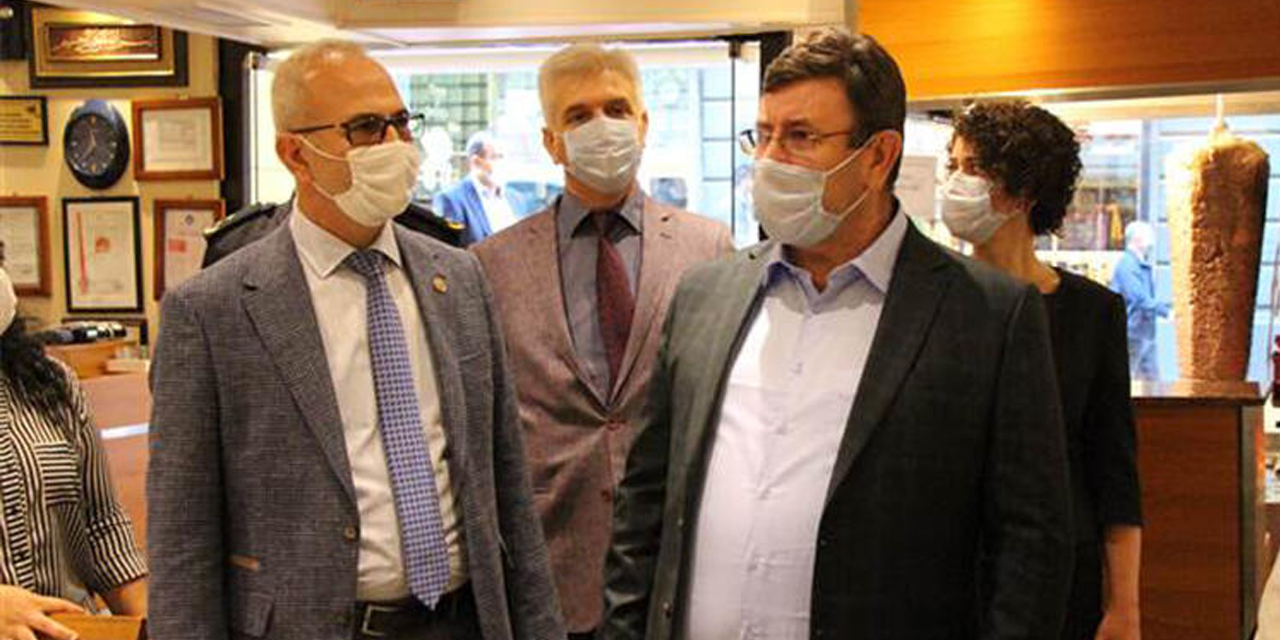 Şişli Kaymakam’ı Ali Fuat Türkel’den Şişli'de koronavirüs denetimi!