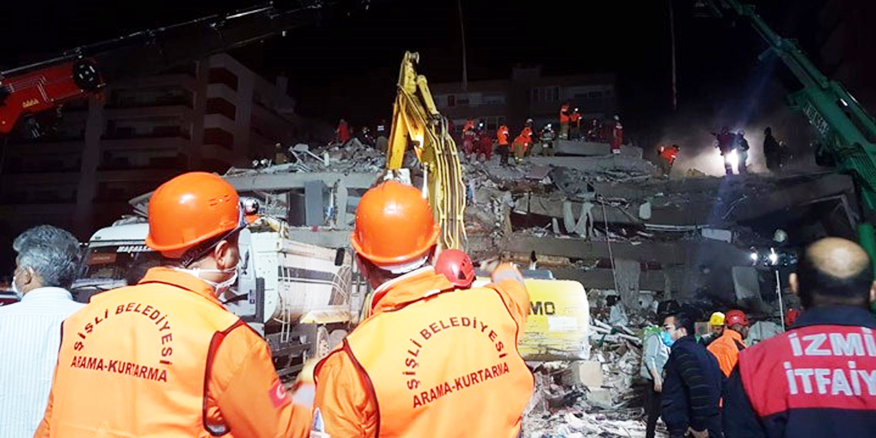 Şişli Belediyesi’nden İzmir’e afet ve kurtarma ekibi!