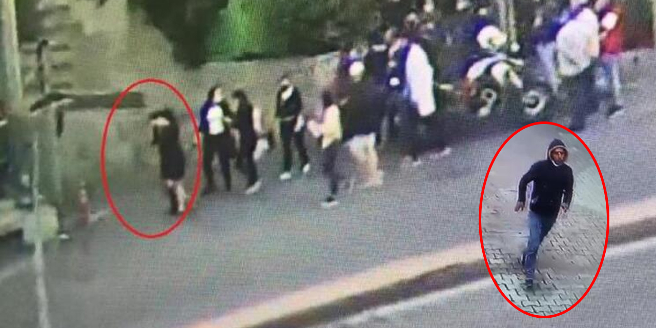 Şişli'de kadına taciz ve kapkaç şüphelisini vatandaşlar kovaladı!