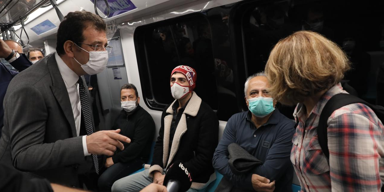 İmamoğlu Şişli’de Mecidiyeköy Metrosu’nda incelemeler yaptı