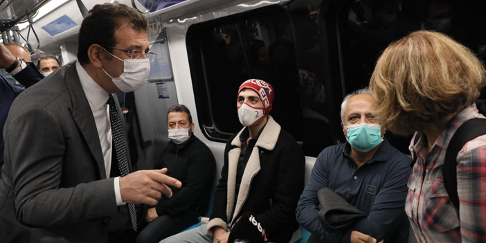 İmamoğlu Şişli’de Mecidiyeköy Metrosu’nda incelemeler yaptı