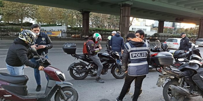 Şişli’de Büyükdere Caddesi’ndeki uygulamada silah ve uyuşturucu çıktı!