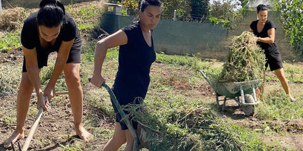 Filiz Taçbaş Nişantaşı’nda çiftçi olduğu söyledi