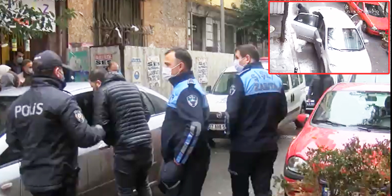 Şişli'de zabıta kapkaççıyı kovaladı!