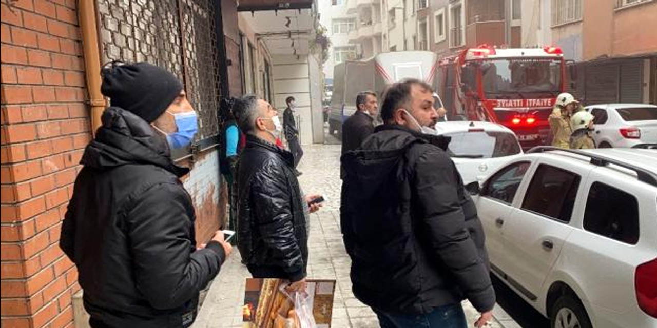 Şişli Mahmut Şevket Paşa Mahallesi’nde yangın paniği!