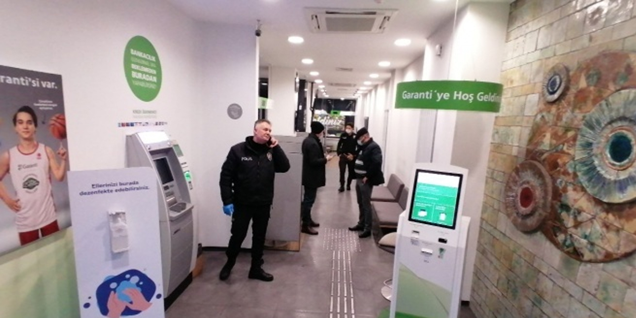 Şişli'deki banka soygununda hırsızlar elektrikli ısıtıcı çaldı!