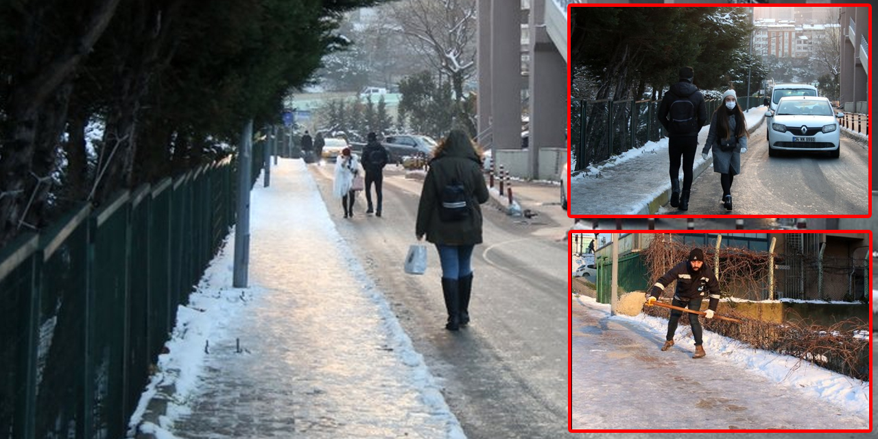 Keskin, kara kışa hazırız demişti, şimdi ise Şişli’deki vatandaşlar isyan etti!