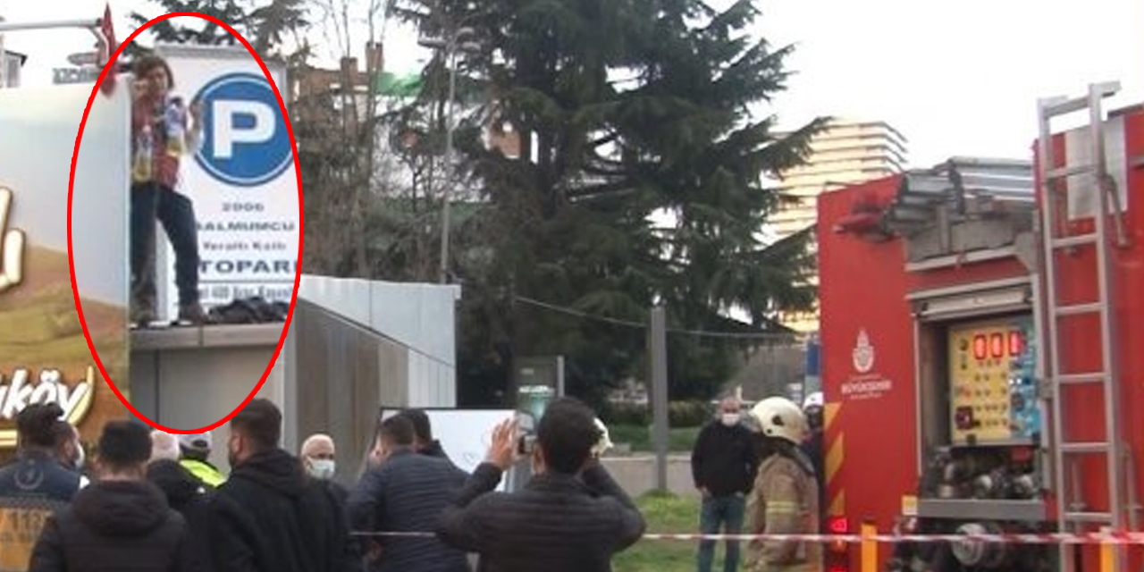 Şişli Esentepe’de hayvan hakları için intihar girişimi!
