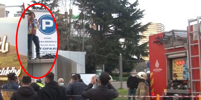 Şişli Esentepe’de hayvan hakları için intihar girişimi!