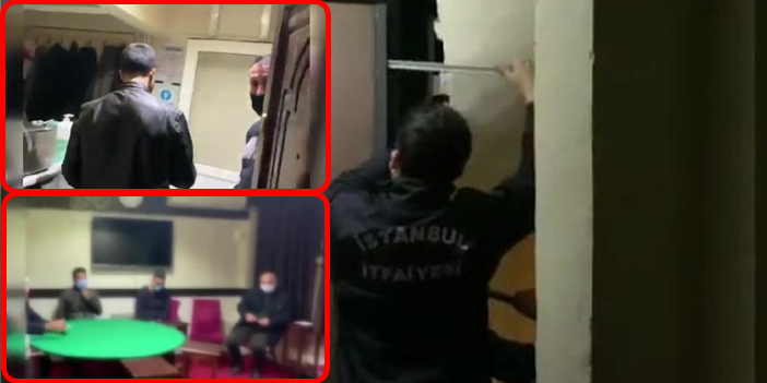 Şişli Cumhuriyet Mahallesi’nde kumarhaneye çevrilen daireye baskın!