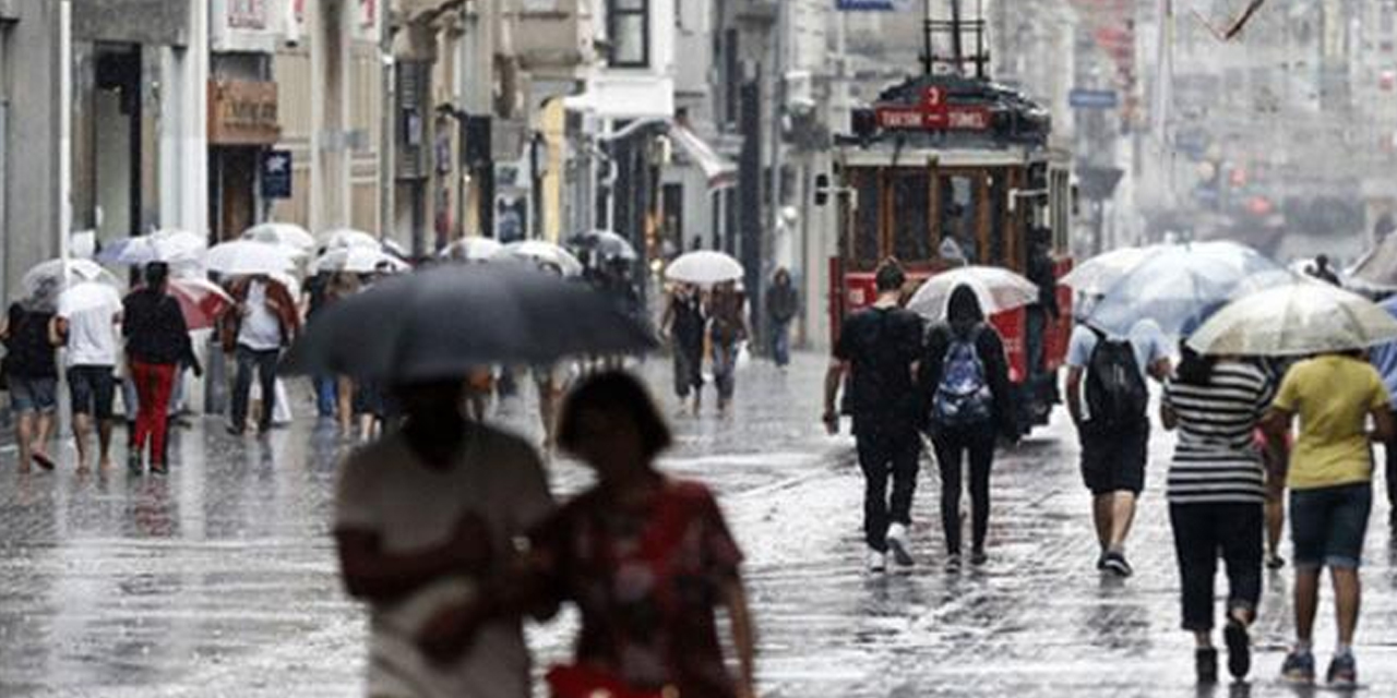 İstanbul ve çevresinde sağanak yağış uyarısı!