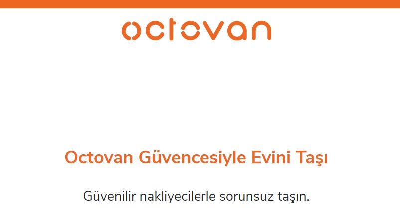 Octovan alışılmış nakliyat hizmetini değiştirmektedir