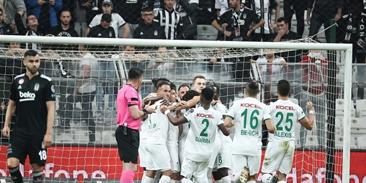 Beşiktaş Giresun Spor'a 4-0 mağlup oldu!