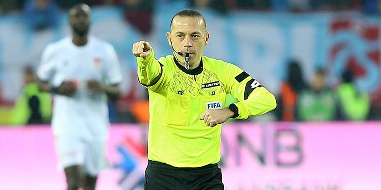 Karagümrük Trabzonspor karşılaşmasını Cüneyt Çakır yönetiyor!