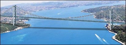 3. köprü Tarabya'dan Beykoz'a