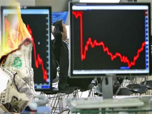 Kriz reel sektöre sıçradı Dow Jones çöktü