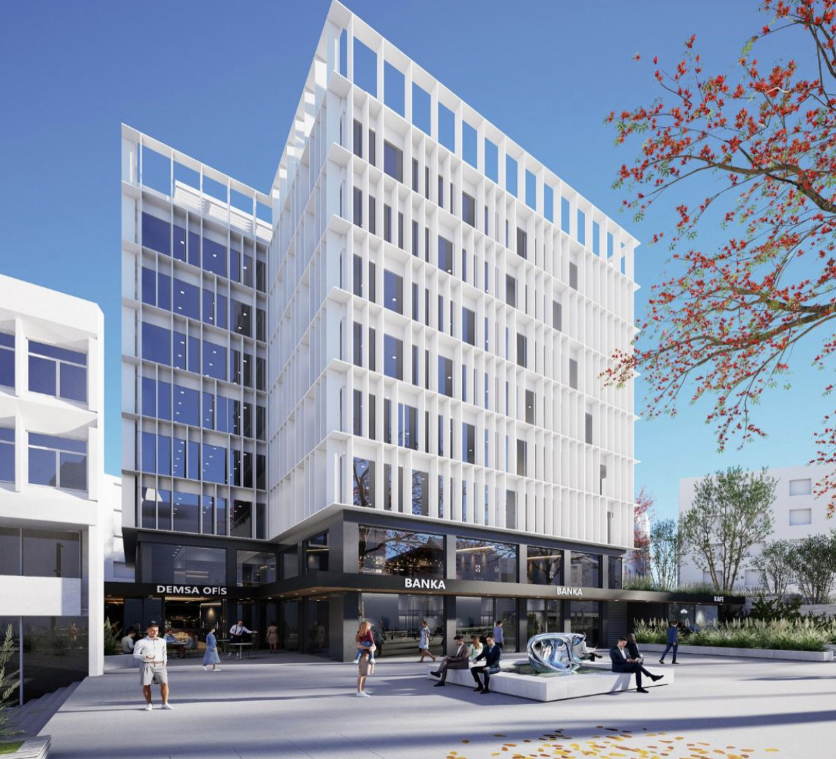 Kapalı çarşının göbeğinde Ultra Lüks Dem ofis projesinde ofis katları Satışa çıktı.