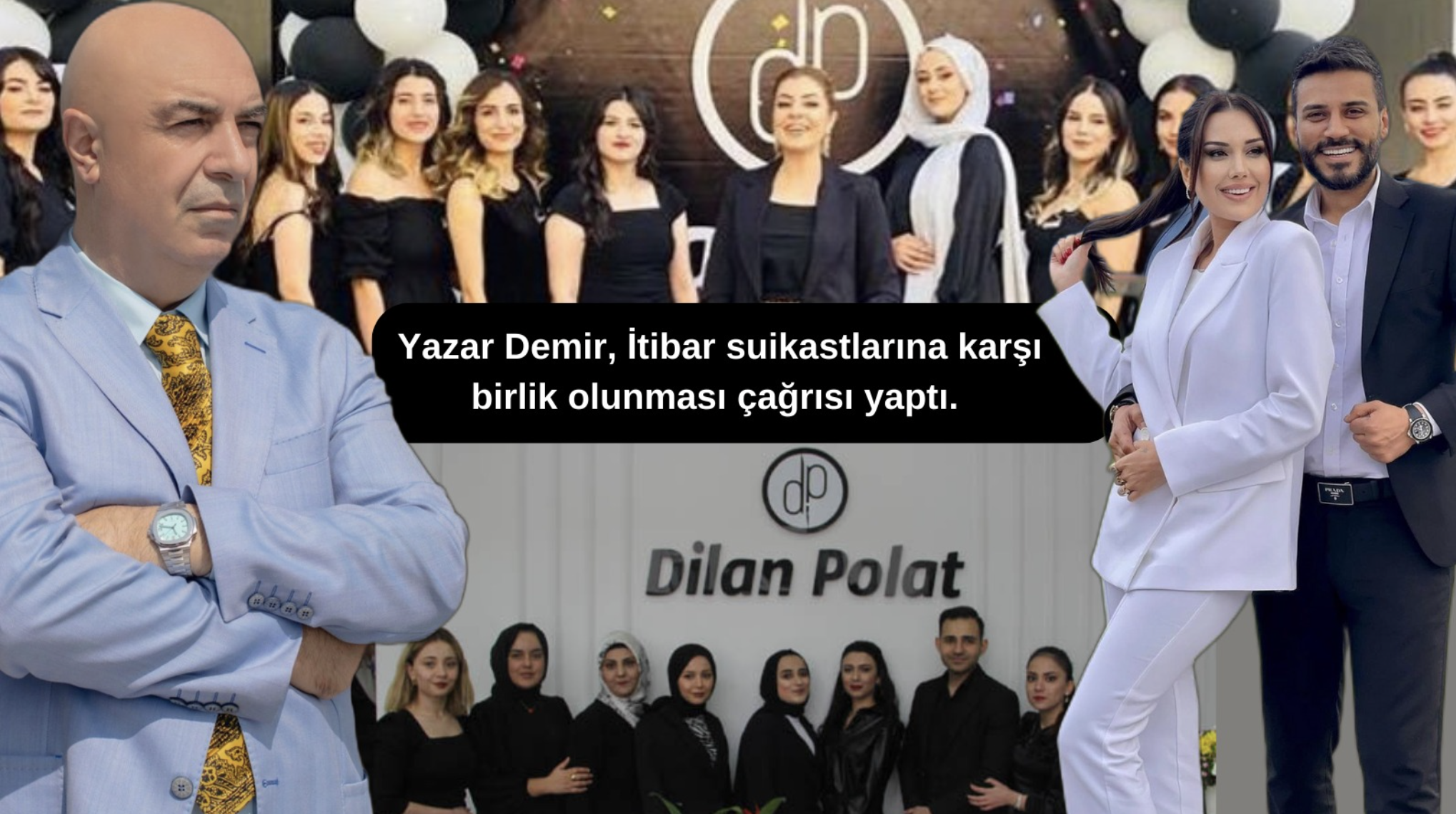 Yazar Demir, İtibar suikastlarına karşı birlik olunması çağrısı yaptı.