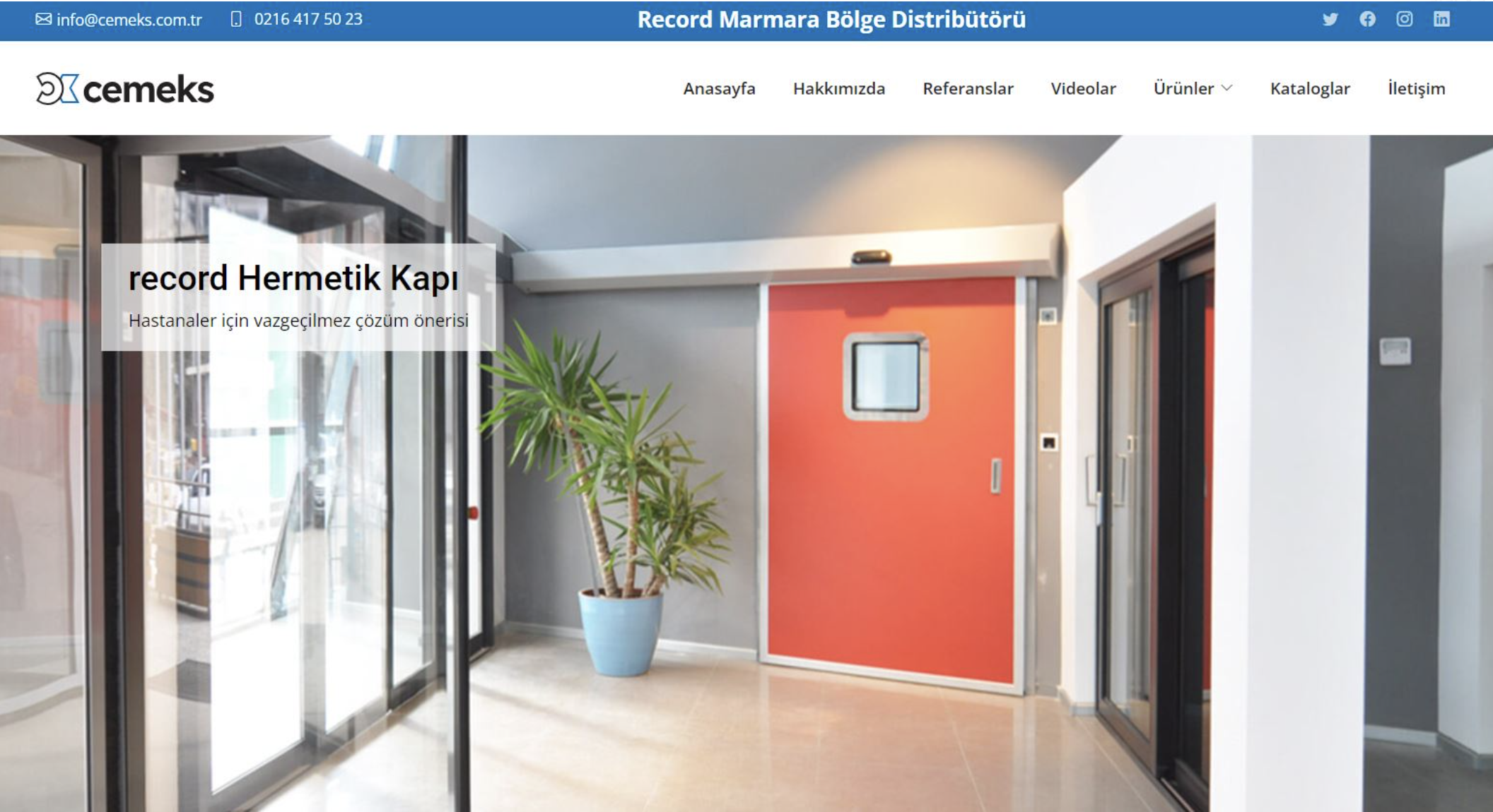 CEMEKS Otomatik Kapı Sistemleri