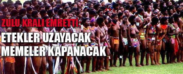 ZULU KRALI EMRETTİ