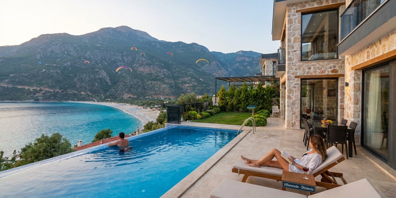 Ölüdeniz Kiralık Villa Tatili: Dünyaca Ünlü Plaja Komşu Eşsiz Konaklama