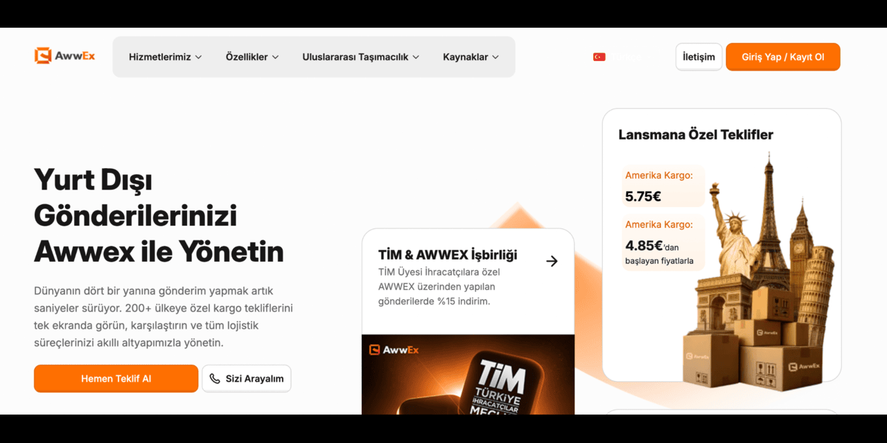 Awwex, Almanya Gönderilerinde Gümrük ve Teslimat Risklerini Azaltıyor!