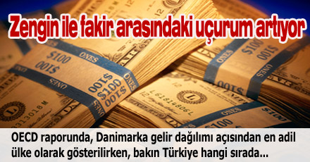 Zengin ile fakir arasındaki uçurum artıyor