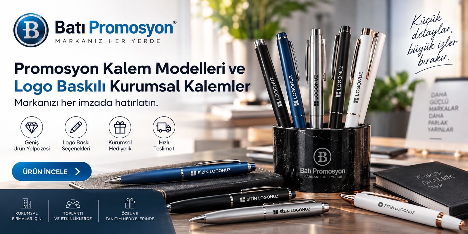 Markanızı Günlük Hayatta Görünür Kılan Promosyon Çözümleri