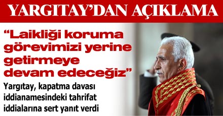 Yargıtay'dan açıklama