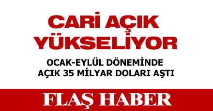 Cari açık yükseliyor