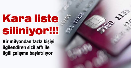 Kara liste siliniyor