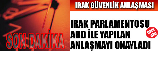 Güvenlik anlaşması onaylandı