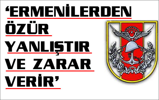 TSK'dan 'özür' açıklaması