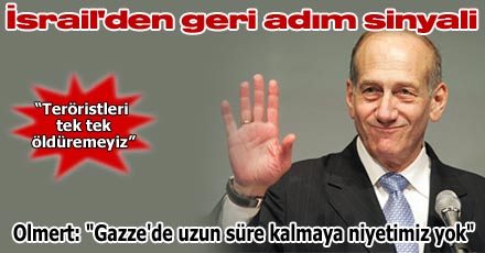 İsrail'den geri adım sinyali