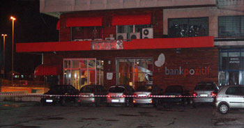 Levent'te bomba patlatıldı!