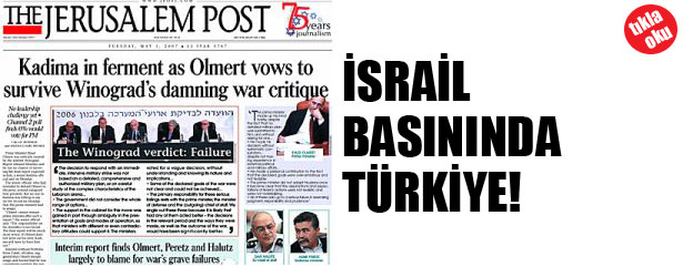 İSRAİL BASININDA TÜRKİYE!