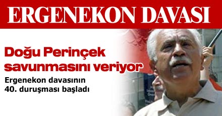 Doğu Perinçek savunmasını veriyor