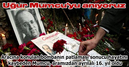 Uğur Mumcu'yu anıyoruz