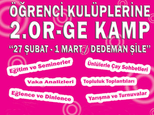 Üniversite kulüplerine 2. Organizasyonel Gelişim Kampı