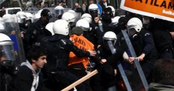 Protestoculara sert müdahale