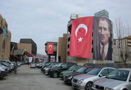 Sütlüce Kongre Merkezi'nde Yangın