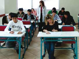 Bir öğrencinin üniversiteye