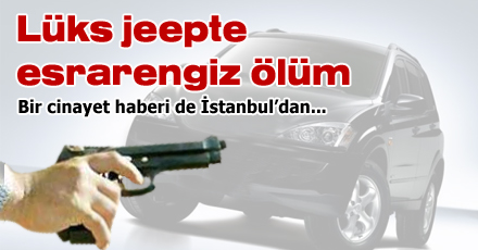 Bir cinayet haberi de İstanbul'dan
