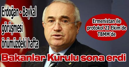 Bakanlar Kurulu sona erdi